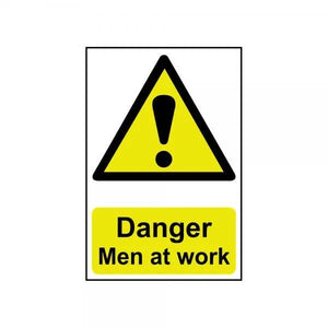 Sign Safety Men At Work