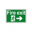 Sign Fire Arrow Right