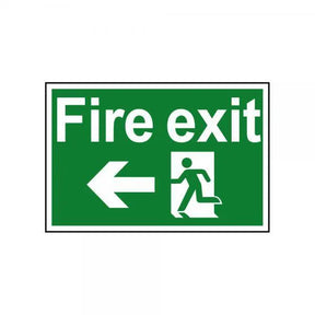 Sign Fire Arrow Left