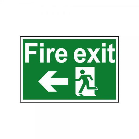 Sign Fire Arrow Left