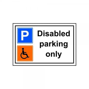 Sign Disabled Parking