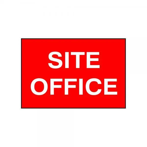 Sign Site Office Large