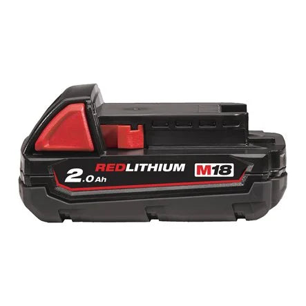 Milwaukee M18 B2 Battery Red Li-Ion 2Ah 18v