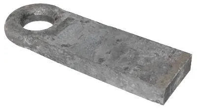 HITCH EYE FLAT 12in x 1.1/2in EN16 (90x30)