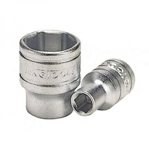 4-13mm Teng Tools 1/4" Drive, Regular, 6 Point Socket - 4mm