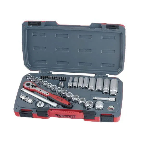Teng Tools Mecca PRO Socket Set 3/8'' 39 Piece