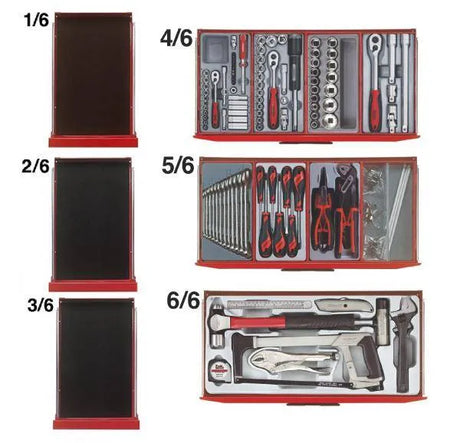 Teng Tools 140 Piece Service Kit