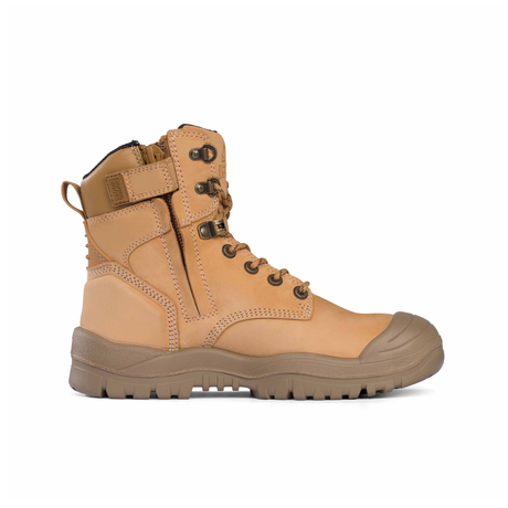 Mongrel 561050 High Leg ZipSider Safety Boot Wheat