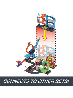 Hot Wheels City Transforming Race Tower Playset