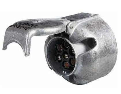 247 Aluminium 7 Pin Socket