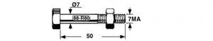 Welger Shear Bolt 7x50 - 0901.10.50.01