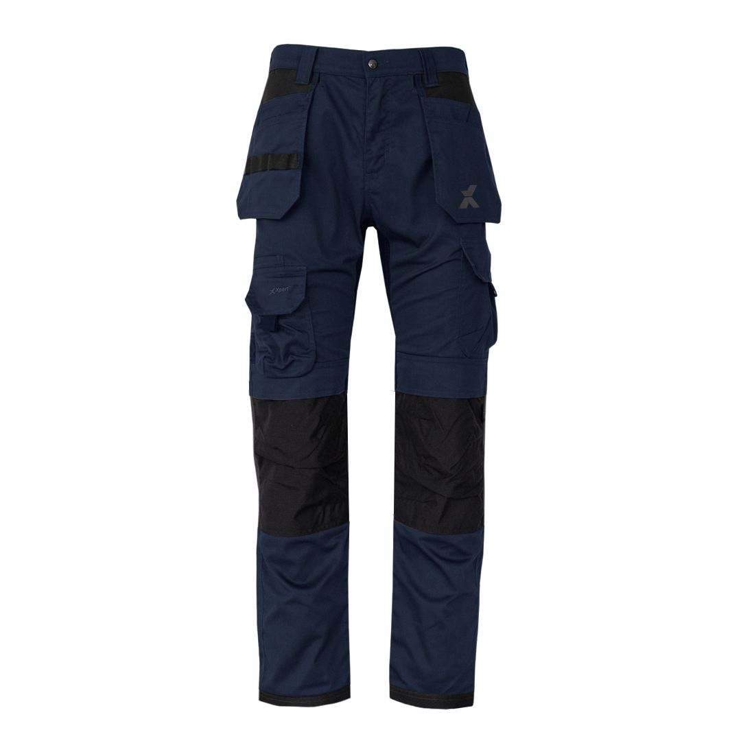 Xpert Pro Stretch+ Work Trousers Navy/Black