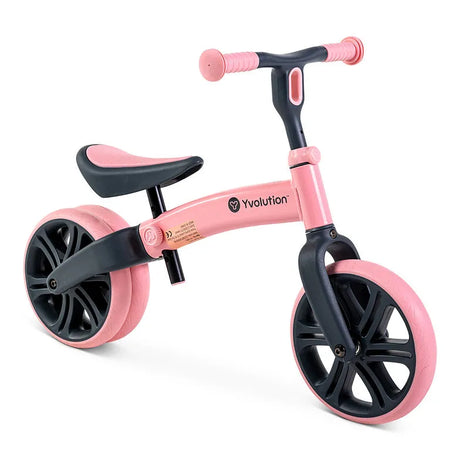 Yvolution Velo Junior Balance Bike Refresh Light Pink