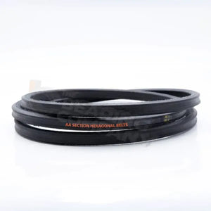 AA94 Rubberized Double Sided Belt | Hexagonal Double V Belt for Agricultural Machinery
