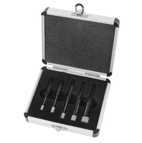 AC Brooklyn 5PC Diamond Tile and Glass Bit Set - Precision Drilling for Ceramic, Glass & Tile Surfaces