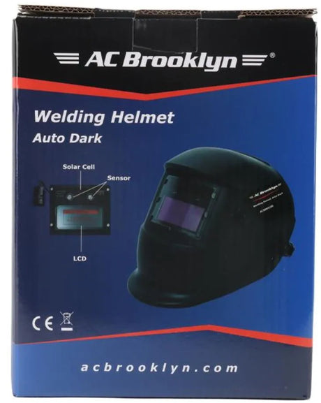 AC Brooklyn Auto Darkening Welding Helmet - Premium Eye Protection for Professional Welders