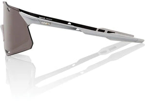 100% Hypercraft Matt Stone Grey HiPER Silver Mirror Lens Glasses