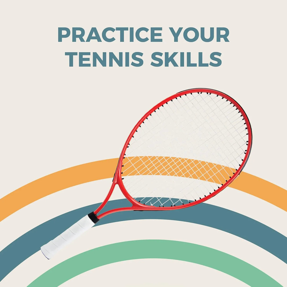 Activo 23" Junior Tennis Racket (58cm) - Lightweight Aluminum