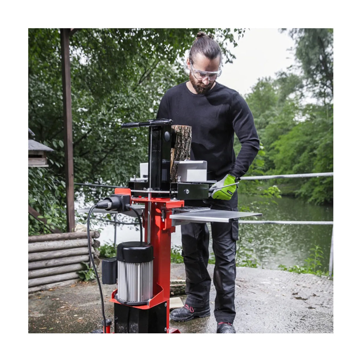 AL-KO LSV 550/6 Vertical Electric Log Splitter