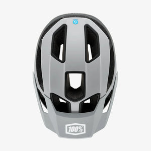 100% Altec Fidlock Helmet in Grey Fade S/M