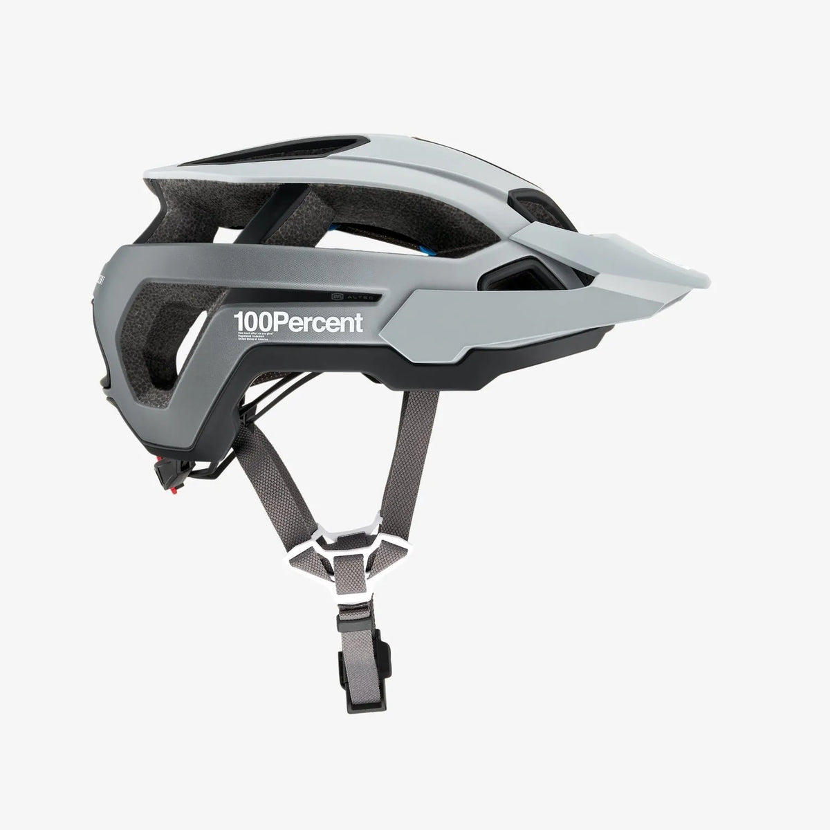100% Altec Fidlock Helmet in Grey Fade S/M