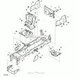 John Deere AM145354 - Pedestal Weldment Manual Pedestal