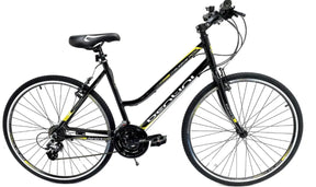 Bentini Ambleside 19" Ladies Trekking Bike - Lightweight Alloy Frame with Shimano 21-Speed Gearing