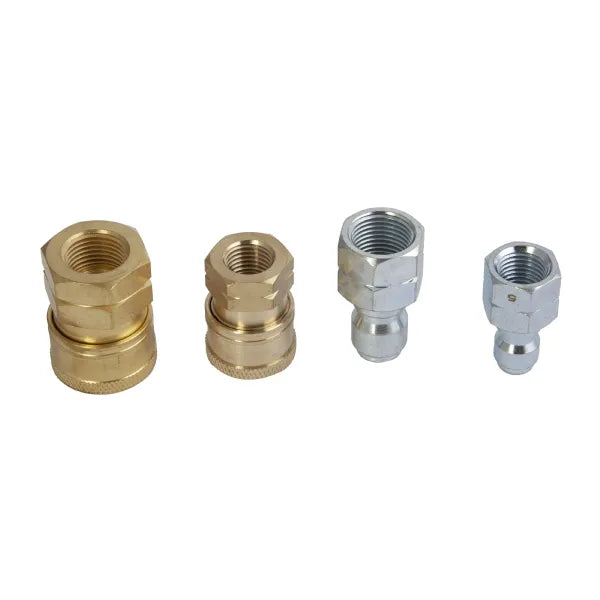 FNPT Quick Connect Fittings for Pressure Washer - 1/4" & 3/8" male & female