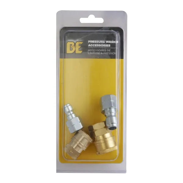 FNPT Quick Connect Fittings for Pressure Washer - 1/4" & 3/8" male & female
