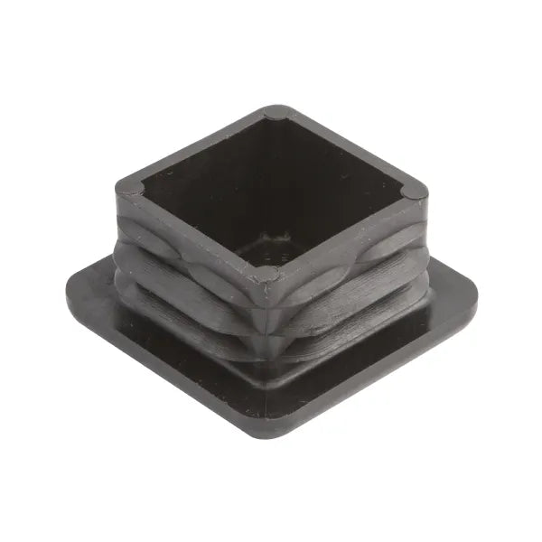 Plastic Inserts Square 25mm x 25mm for Square Tubing 