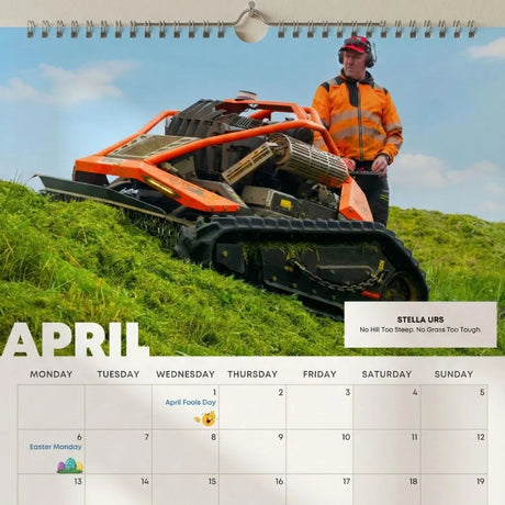 Clarkes of Cavan 2026 Calendar A3 Size