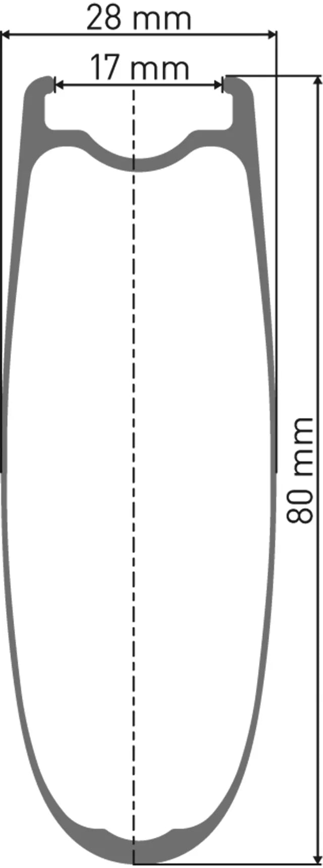 ARC 1400 DICUT Carbon Clincher Wheelset | 80 x 17mm Rim Set