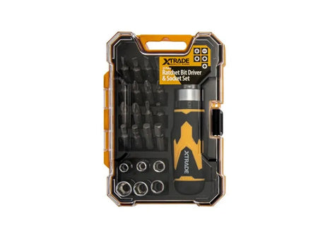 ATKO Xtrade Ratchet and Socket Set 23 Pc 