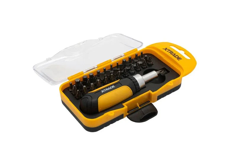 ATKO Xtrade Ratchet Screwdriver Set 38 Piece 