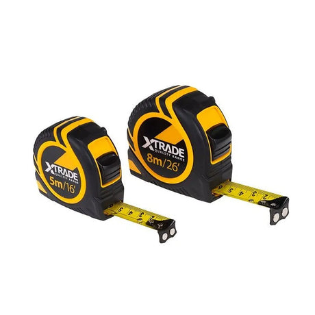 ATKO Xtrade Tape Measure 5&8Meter Twin Pack 