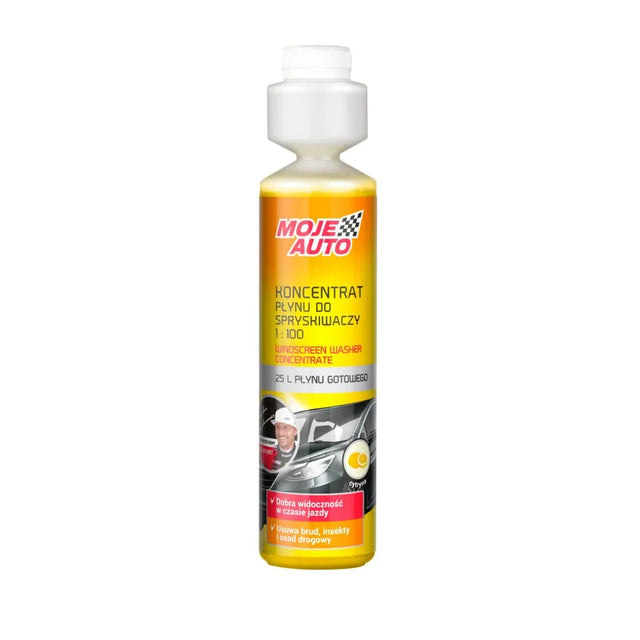 Moje Auto Windscreen Wash 250ml Lemon