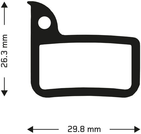 Aztec Sintered Disc Brake Pads For Sram Red/Rival Callipers