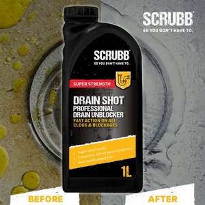 SCRUBB Drain Shot Drain Cleaner 1L