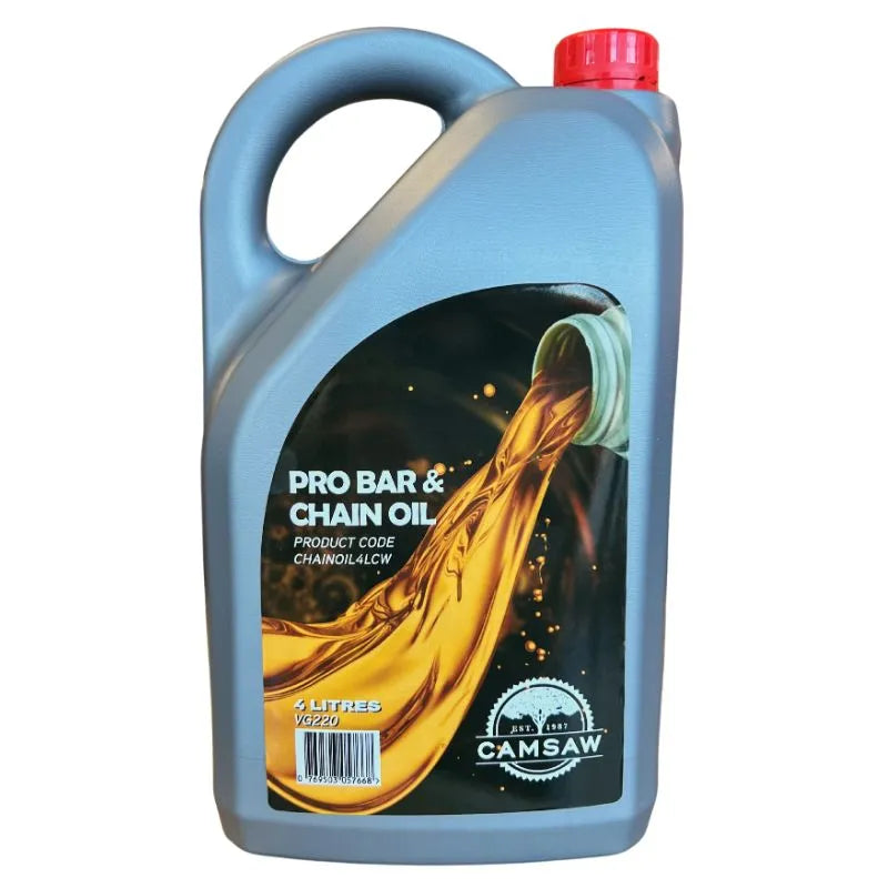 Bar & Chain Oil - 4 Litres | High-Performance Lubricant for Chainsaws & Power Equipment