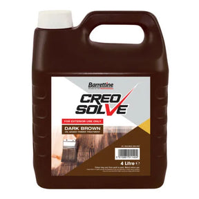 Bartoline Creocote Wood Treatment Dark Brown 4 Litre