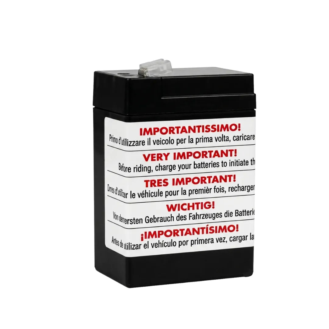 Peg Perego 6V 2.5Ah Lithium Replacement Battery