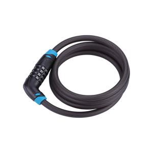 BBB BBL-35 CodeSafe Lock Black 10mm | High Security 4-Digit Combination Bike Lock