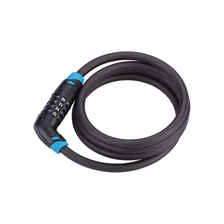 BBB BBL-35 CodeSafe Lock Black 10mm | High Security 4-Digit Combination Bike Lock