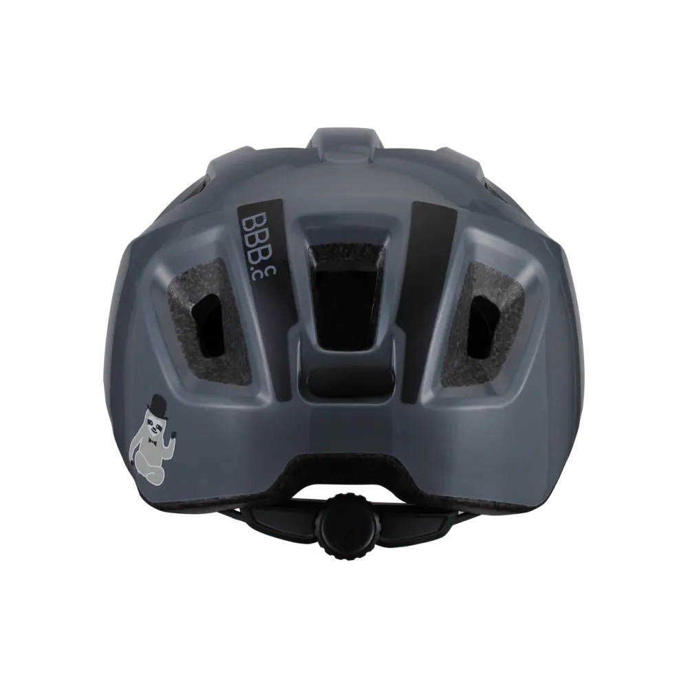 BBB BHE-172 Hero Kids Bike Helmet - Dark Grey Sloth | Child-Specific Design