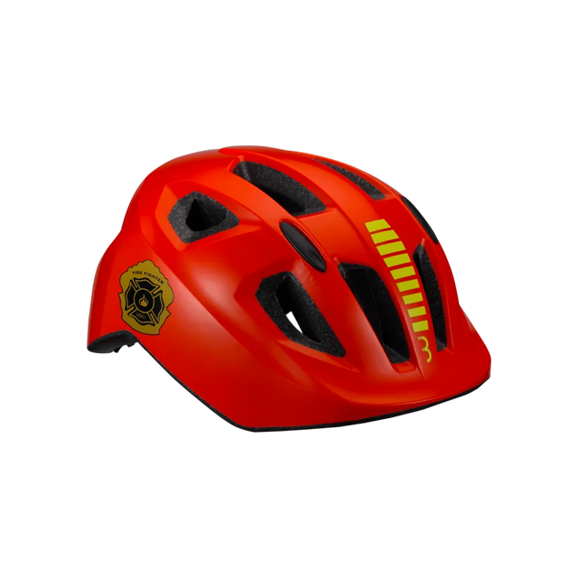 BBB BHE-172 Hero Kids Bike Helmet - Firefighter Design | Size M