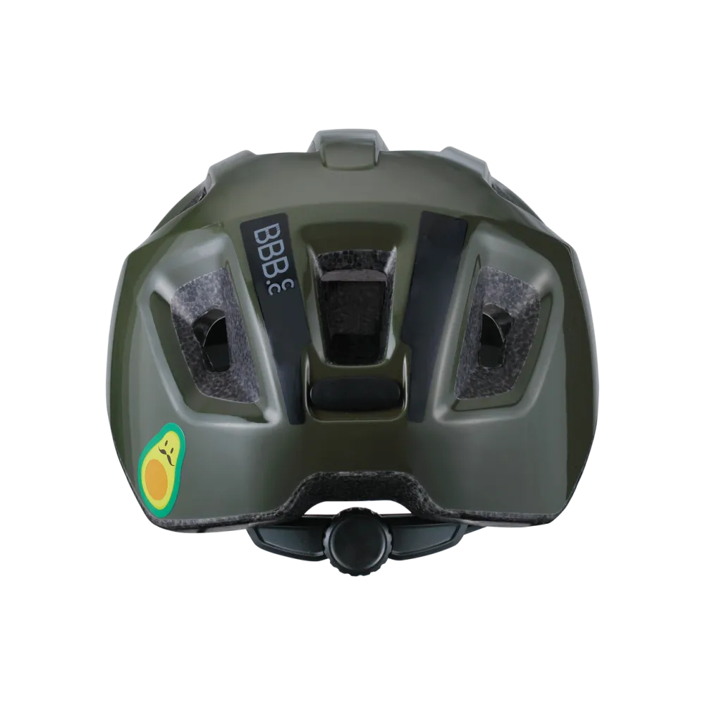 BBB BHE-172 Hero Kids Bike Helmet - Green Avocado | Child-Specific Fit