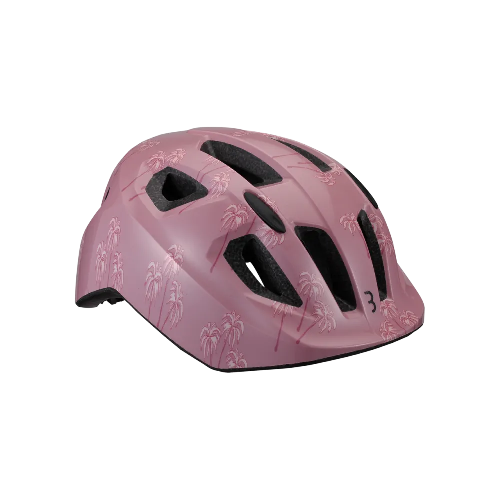 BBB BHE-172 Hero Kids Bike Helmet - Pink Palmtrees | Size M