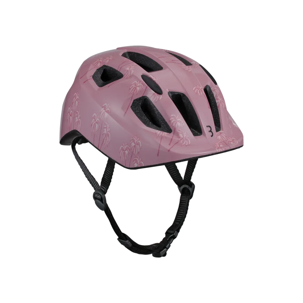 BBB BHE-172 Hero Kids Bike Helmet - Pink Palmtrees | Size M