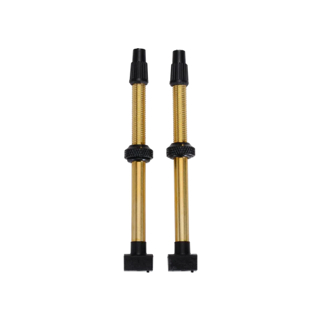 BBB BTI-159 Tubeless Valves 60mm Brass - Removable Core, Secure Seal