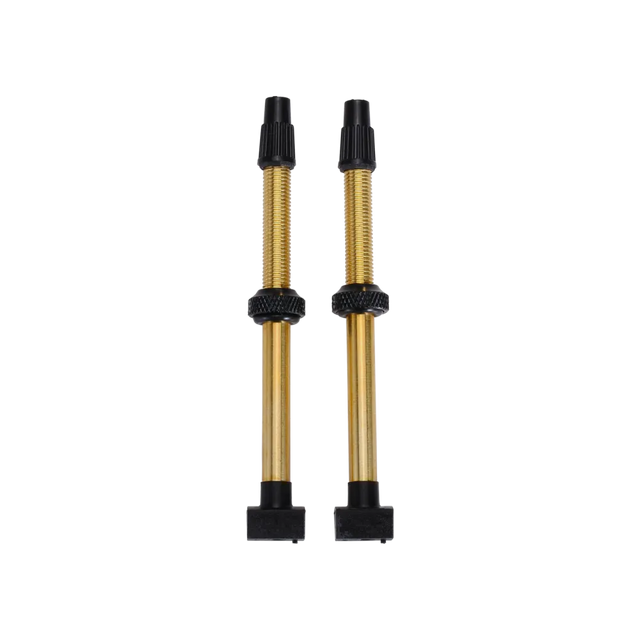 BBB BTI-159 Tubeless Valves 60mm Brass - Removable Core, Secure Seal